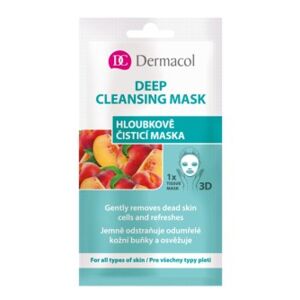 Dermacol Textilní 3D hloubkově čistící maska
