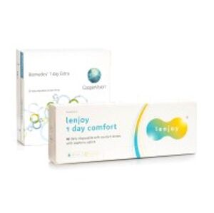 CooperVision Biomedics 1 Day Extra (90 čoček) + Lenjoy 1 Day Comfort 10 čoček zdarma