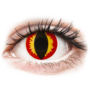 ColourVUE Crazy Lens - nedioptrické (2 čočky) Dragon Eyes