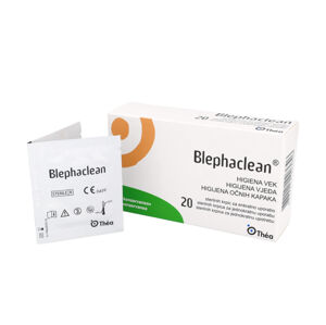 Blephaclean sterilní tampony pro hygienu očního víčka 20 ks